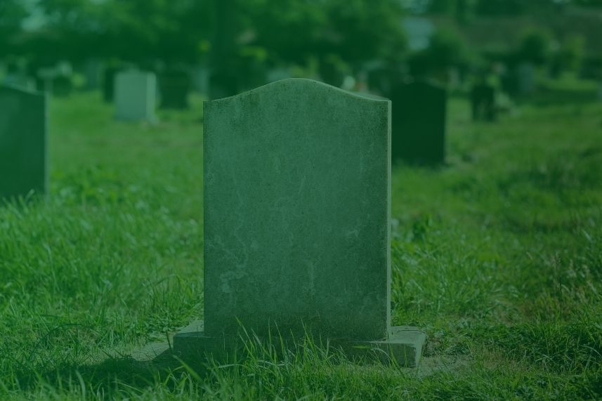 dompet dhuafa Gambar menunjukkan nisan polos untuk sebuah makam. Gambar ini digunakan untuk mengilustrasikan kematian husnul khotimah