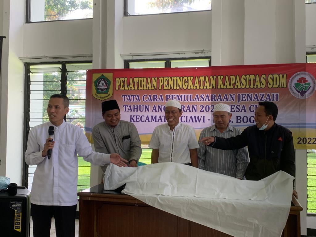 pelatihan barzah ciawi3 dompet dhuafa