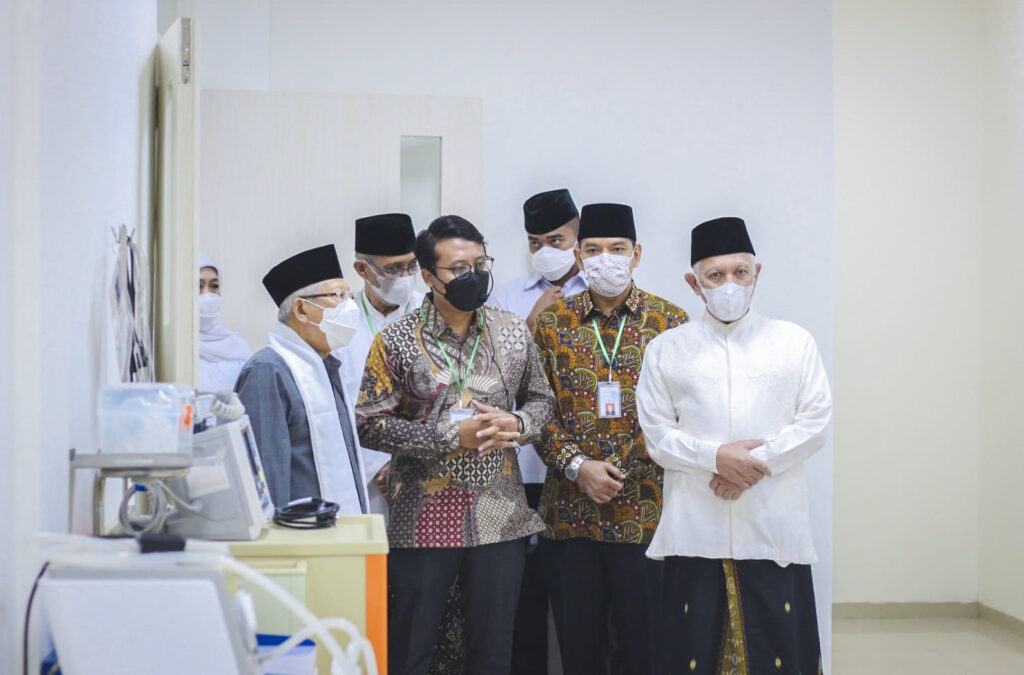 kunjungan wapres di rs hasyim asyari02 dompet dhuafa kunjungan Wapres Di RS Hasyim Asy'ari_02