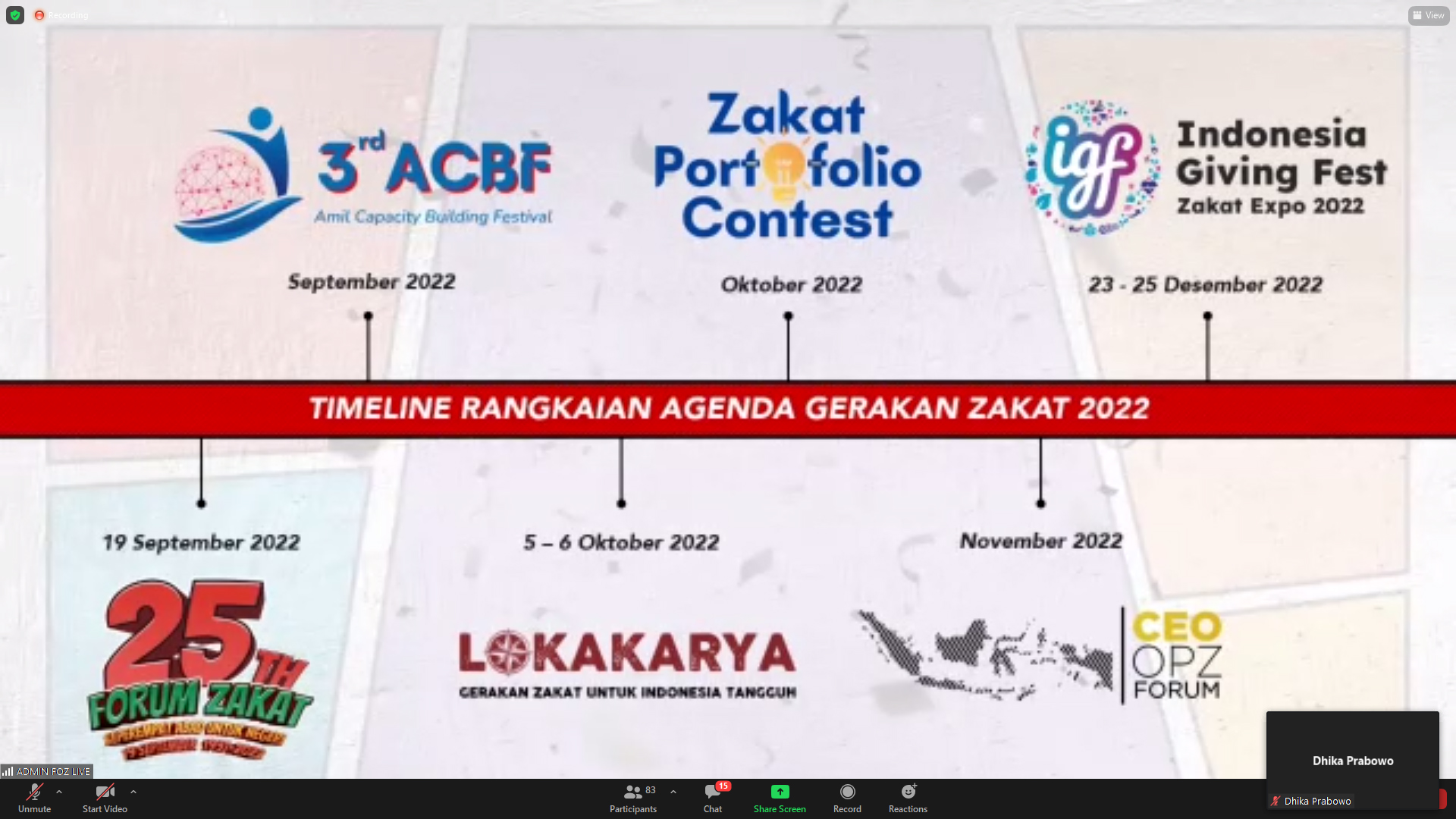 hut ke 25 tahun foz 9 dompet dhuafa