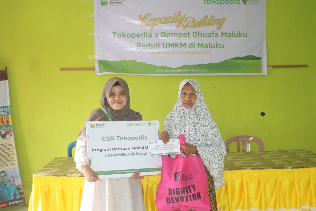 dd maluku x tokopedia dompet dhuafa