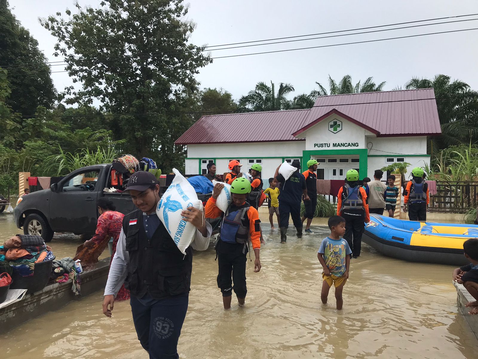 banjir aceh utara dompet dhuafa