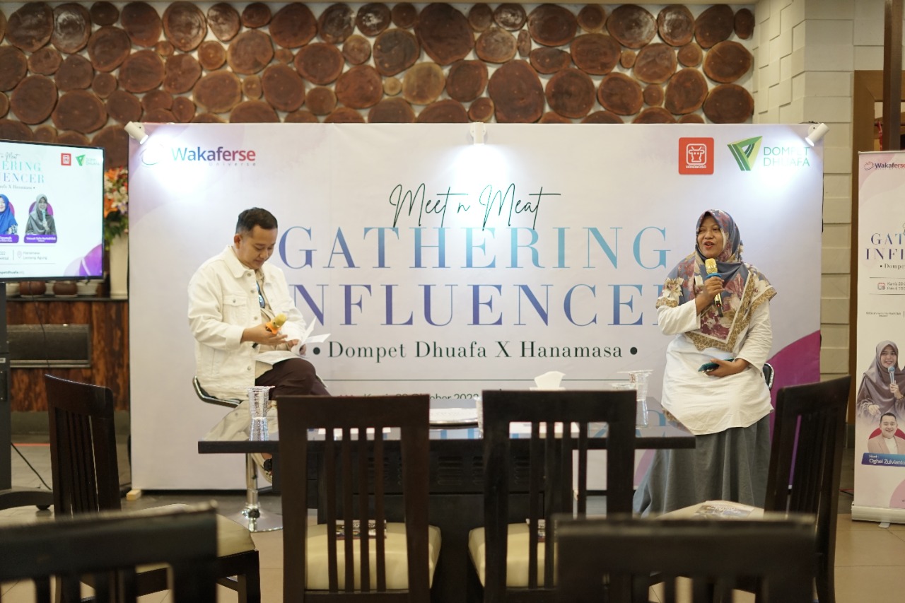 luaskan literasi wakaf dompet dhuafa himpun puluhan influencer ajak gemakan wakaferse4 dompet dhuafa
