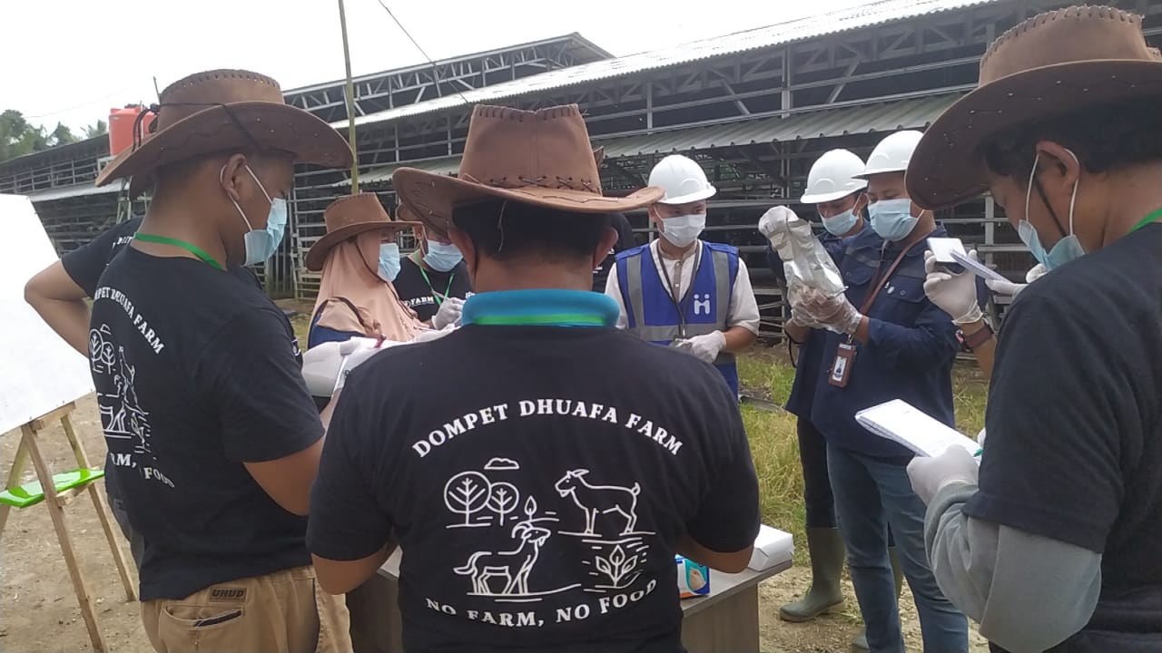 photo20221017095610 dompet dhuafa pelatihan peternakan dd farm banten ybm pln