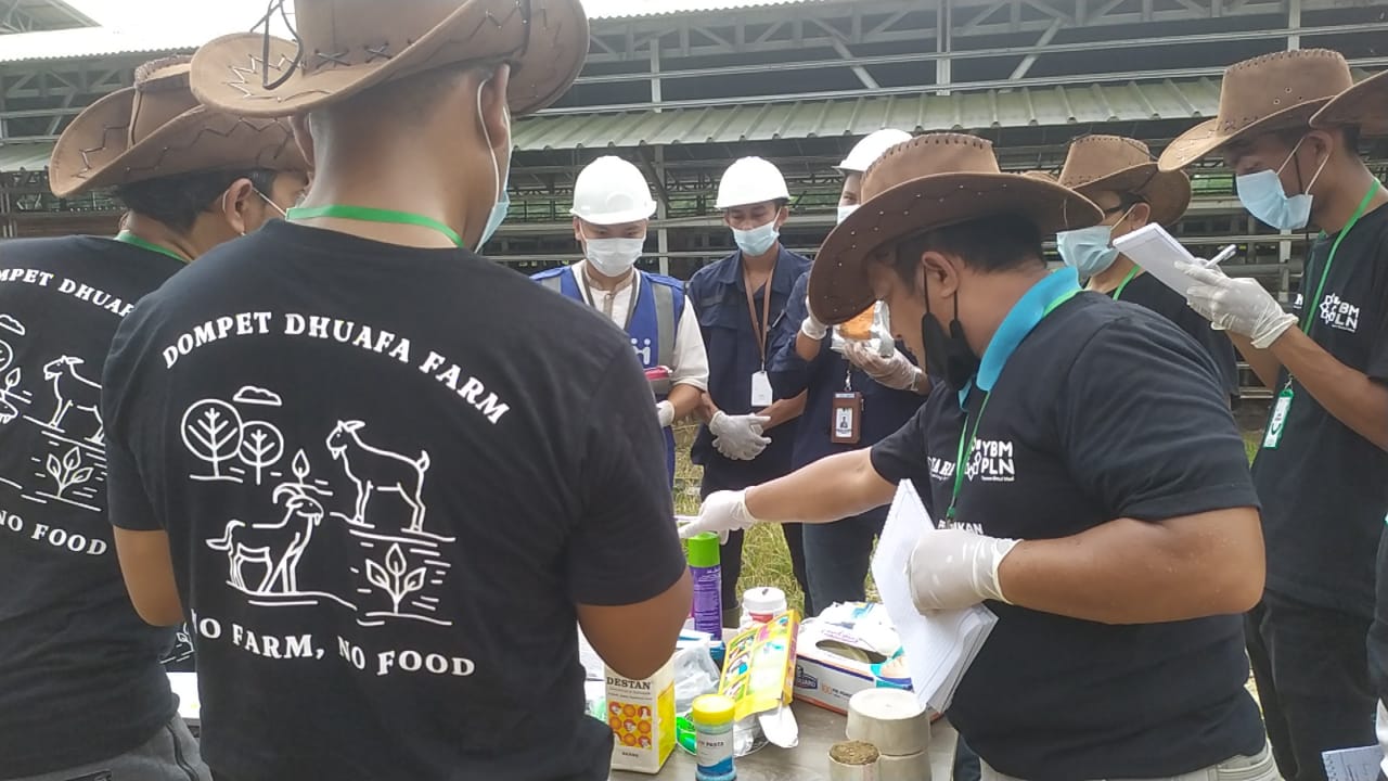 photo202210170956101 dompet dhuafa pelatihan peternakan dd farm banten ybm pln