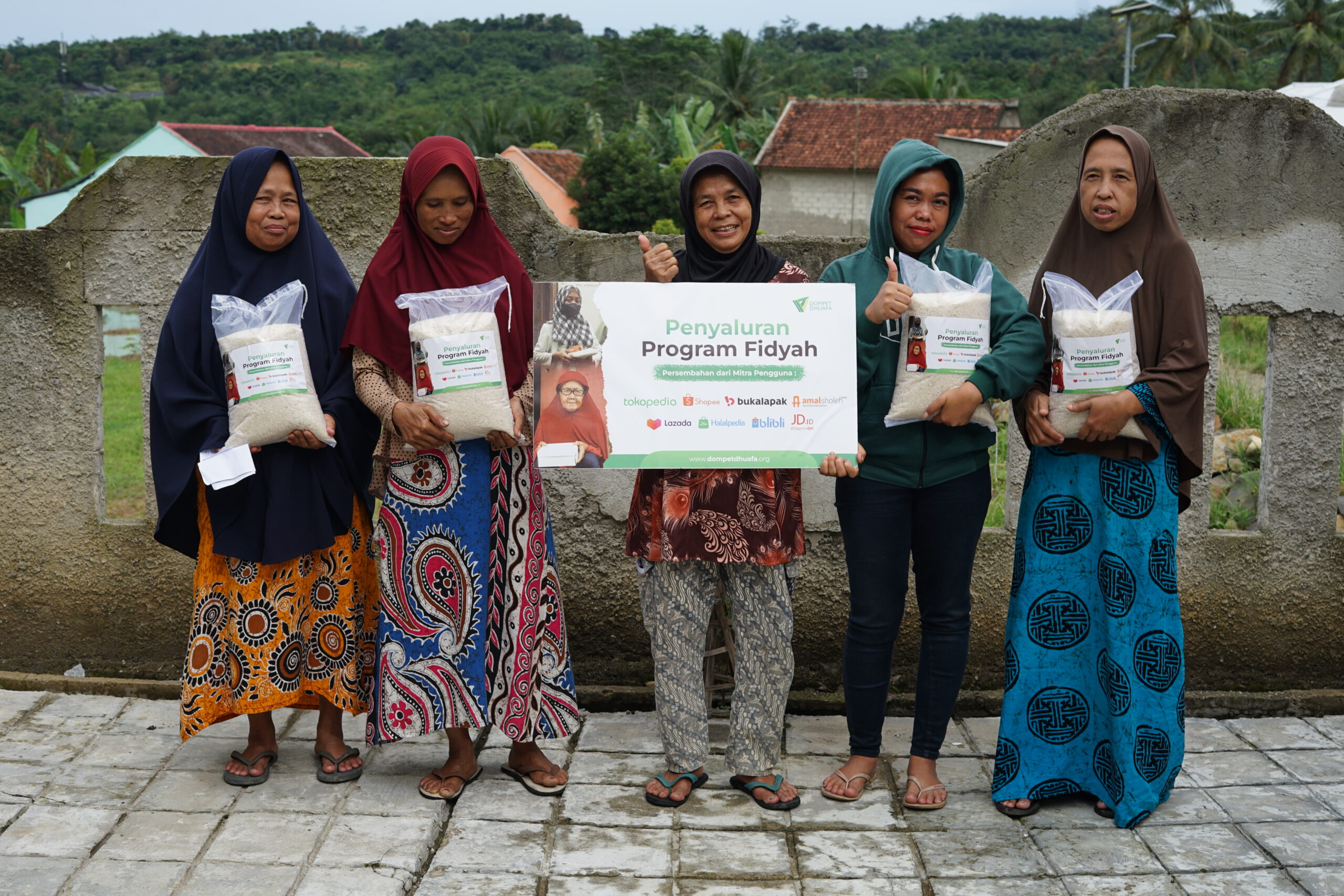 penyaluran fidyah dompet dhuafa