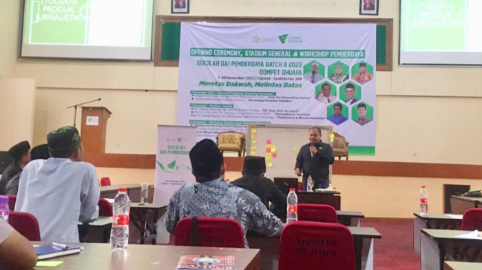 sekolah dai pemberdaya jurnalistik menulis dompet dhuafa Sekolah Dai Pemberdaya Batch 8