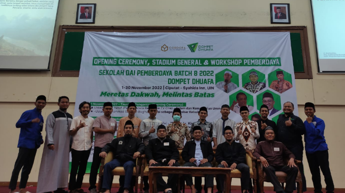 sekolah dai pemberdaya dompet dhuafa Kelas komunikasi Sekolah Dai Pemberdaya Batch 8