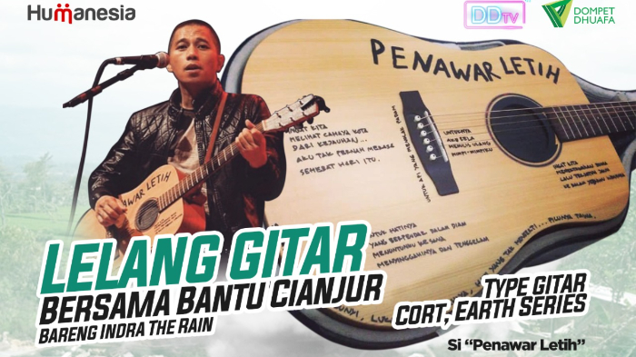 fotojet 4 dompet dhuafa vokalis-the-rain-lelang-gitar