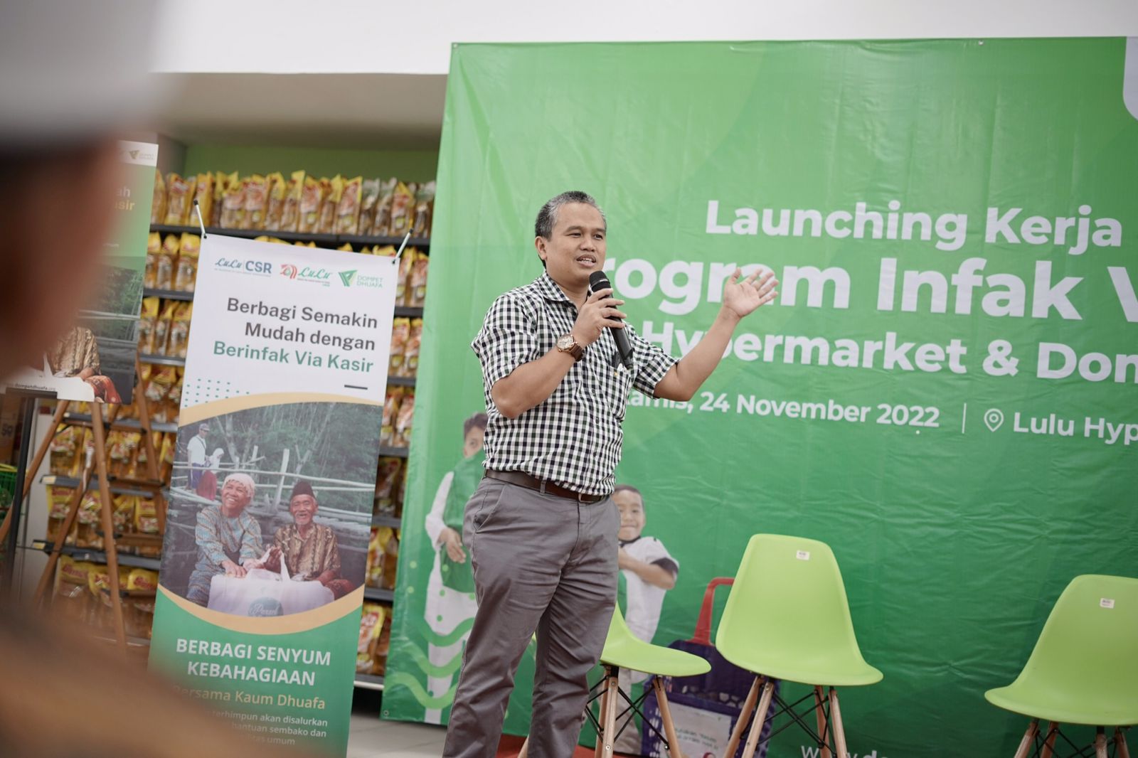 dd x lulu program infak via kasir dompet dhuafa