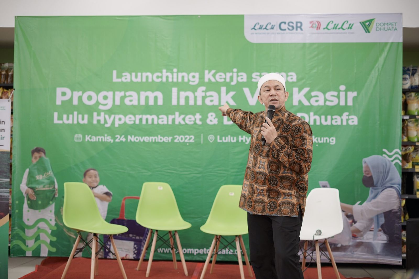 dd x lulu program infak via kasir dompet dhuafa