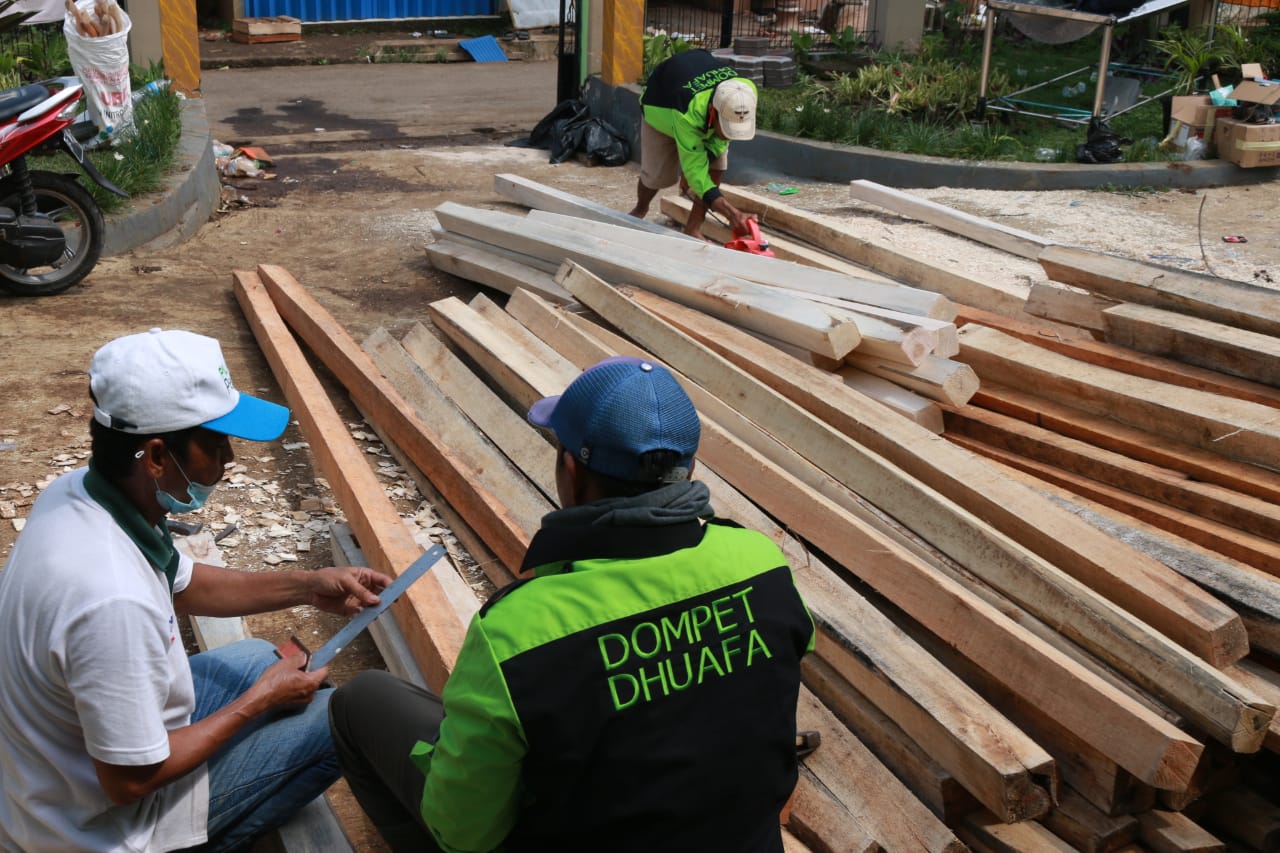 bis musholla darurat gempa bumi cianjur dompet dhuafa