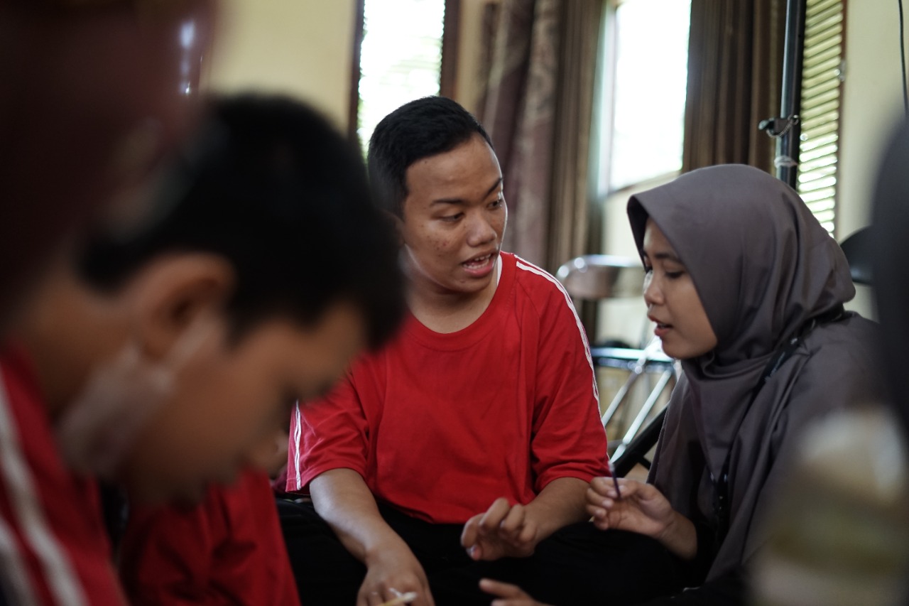 inclusive volunteer in action bermain bersama adikadik sahabat difabel lampung5 dompet dhuafa