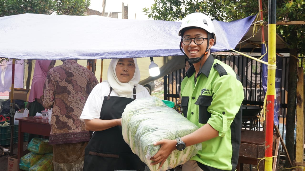 sayur segar menjamu kerinduan penyintas akan asupan pangan bergizi1 dompet dhuafa