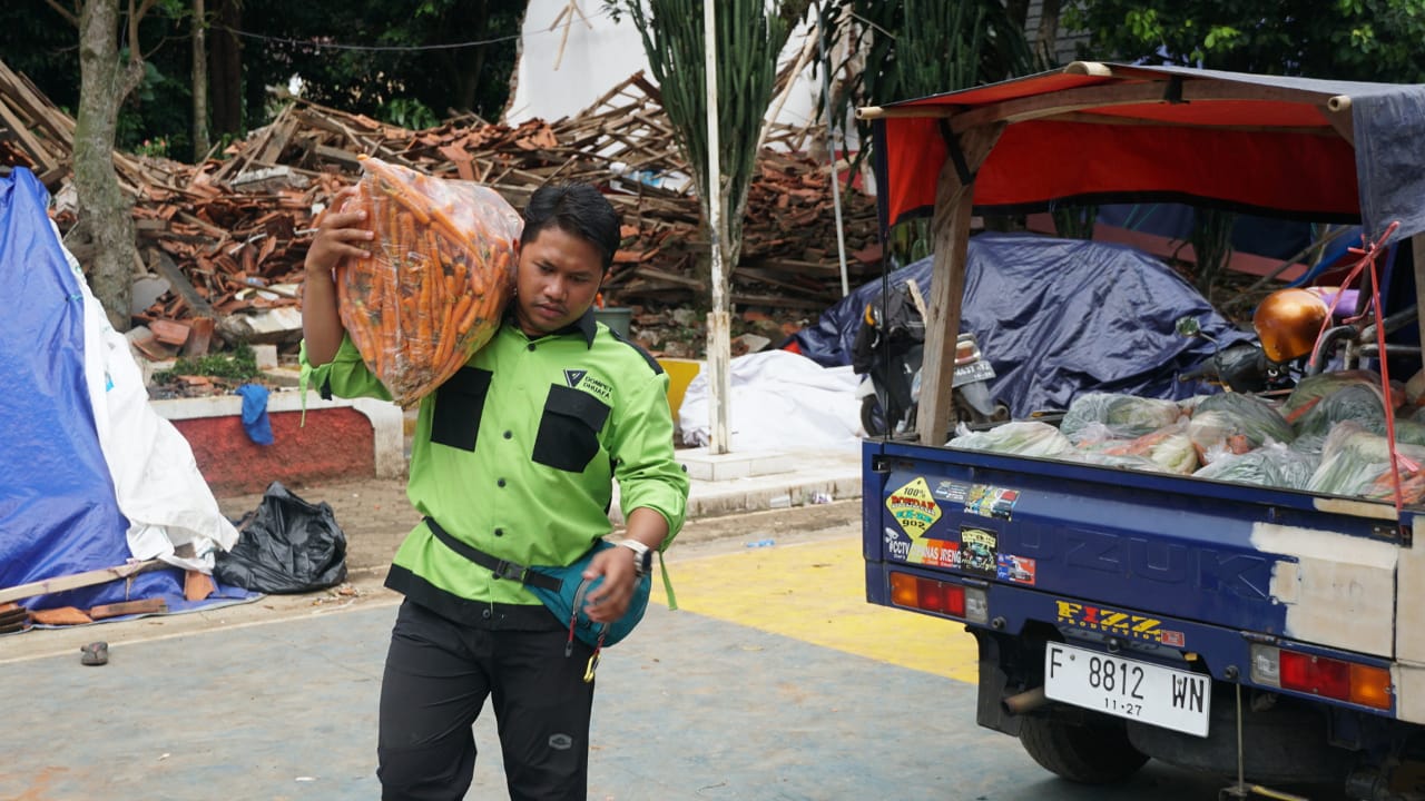 sayur segar menjamu kerinduan penyintas akan asupan pangan bergizi3 dompet dhuafa