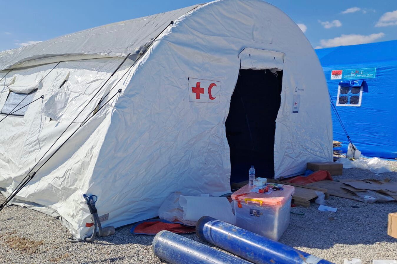 tim medis dompet dhuafa merapat ke tenda pusat krisis emt4 dompet dhuafa