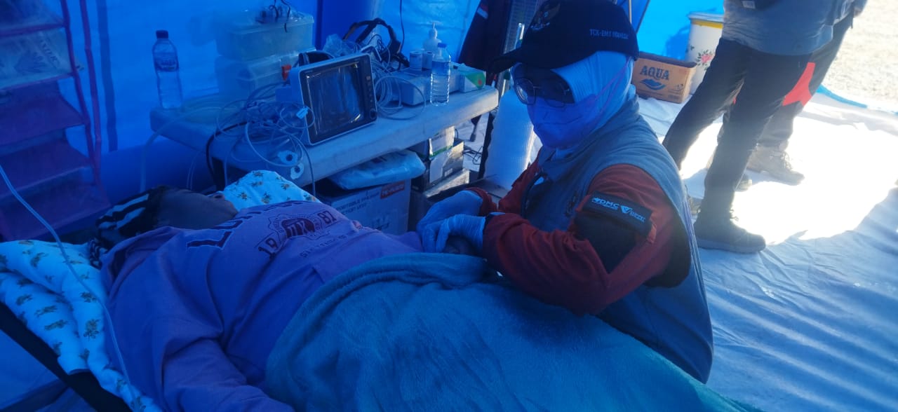 layanan medis tim rdk gempa bumi turki dompet dhuafa