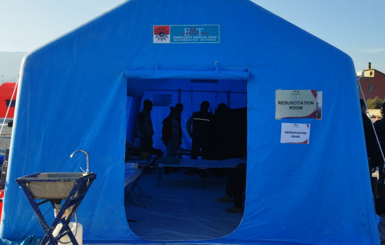 layanan medis tim rdk gempa bumi turki dompet dhuafa