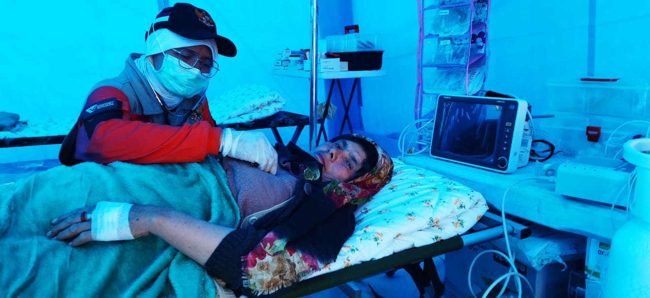layanan medis tim rdk gempa bumi turki dompet dhuafa