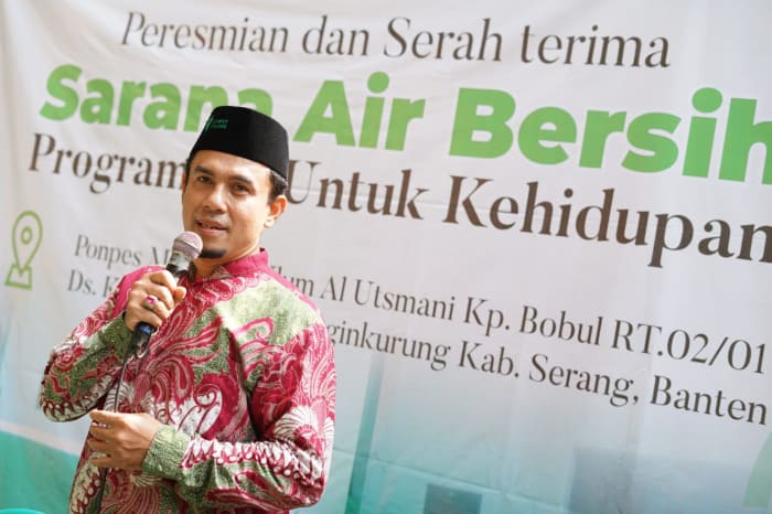 Dompet Dhuafa hadirkan sarana air bersih di Ponpes Madarijul Ulum Banten