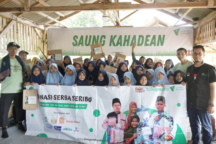 Dompet Dhuafa x Donasi Tokopedia Serba Seribu