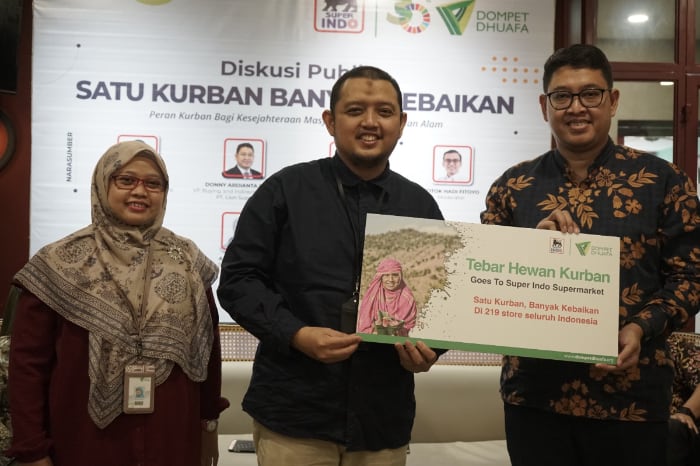 dompet dhuafa x superindo 6 dompet dhuafa Dompet Dhuafa bersama Super Indo gencarkan pemerataan kesejahteraan masyarakat lewat Program Tebar Hewan Kurban (THK) 1444 H
