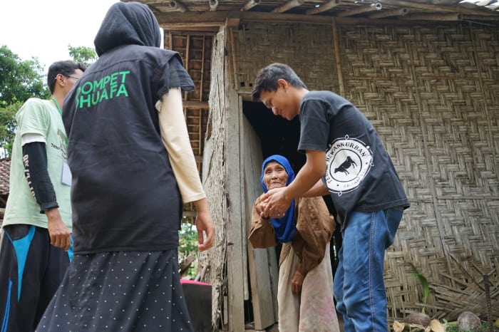 Tebar Hewan Kurban Dompet Dhuafa kunjungi Mariyem di pelosok Lampung