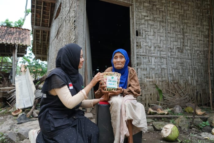 Tebar Hewan Kurban Dompet Dhuafa kunjungi Mariyem di pelosok Lampung