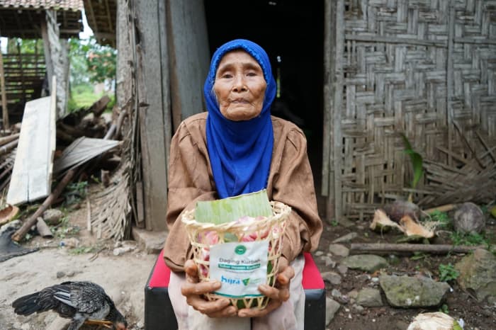 Tebar Hewan Kurban Dompet Dhuafa kunjungi Mariyem di pelosok Lampung