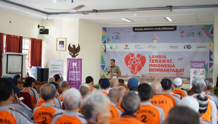 Dompet Dhuafa dan Pemkot Jakbar gelar skrining kesehatan lansia