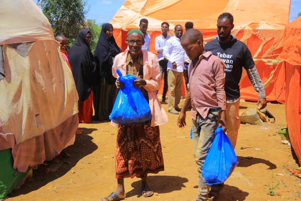 thk dompet dhuafa jangkau ribuan pengungsi miskin somalia1 dompet dhuafa