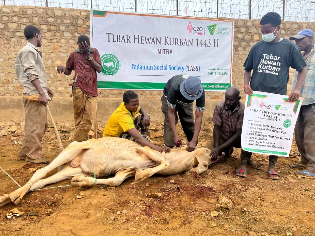 thk dompet dhuafa jangkau ribuan pengungsi miskin somalia3 dompet dhuafa