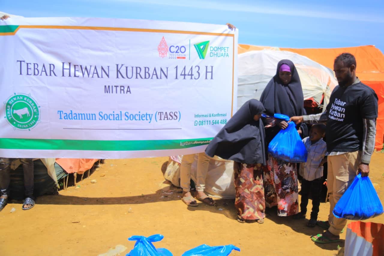 thk dompet dhuafa jangkau ribuan pengungsi miskin somalia5 dompet dhuafa