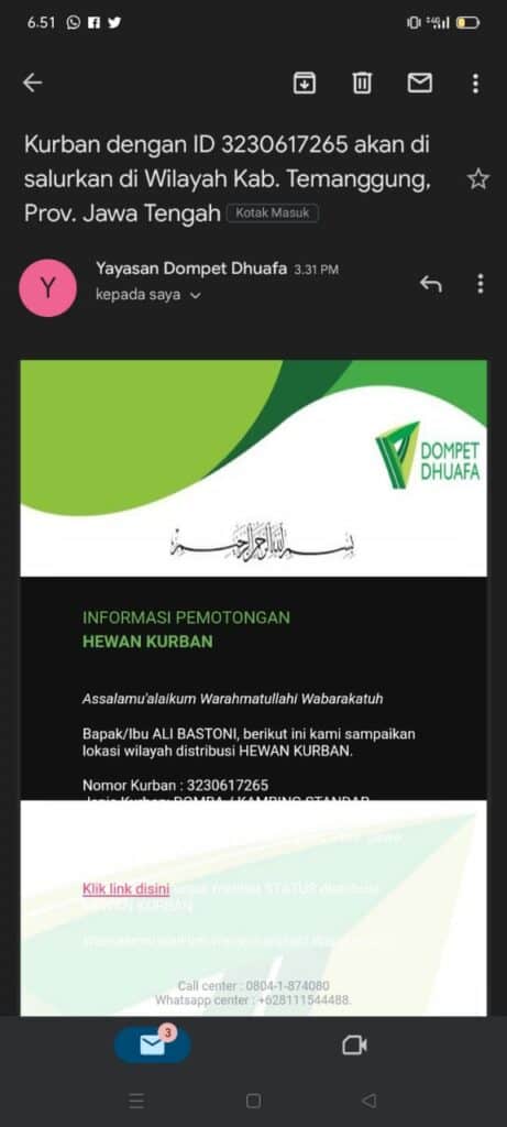 kurban mudah di dompet dhuafa 1 dompet dhuafa kurban online di Dompet Dhuafa