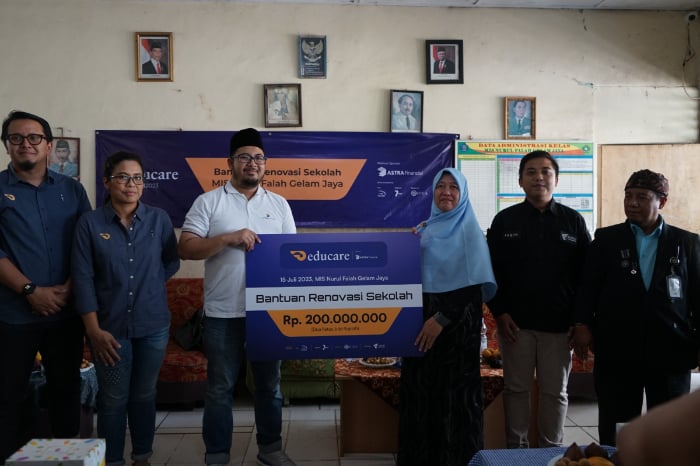 Gandeng Dompet Dhuafa, GIIAS Educare Bangun Ulang MIS Nurul Falah Gelam Jaya