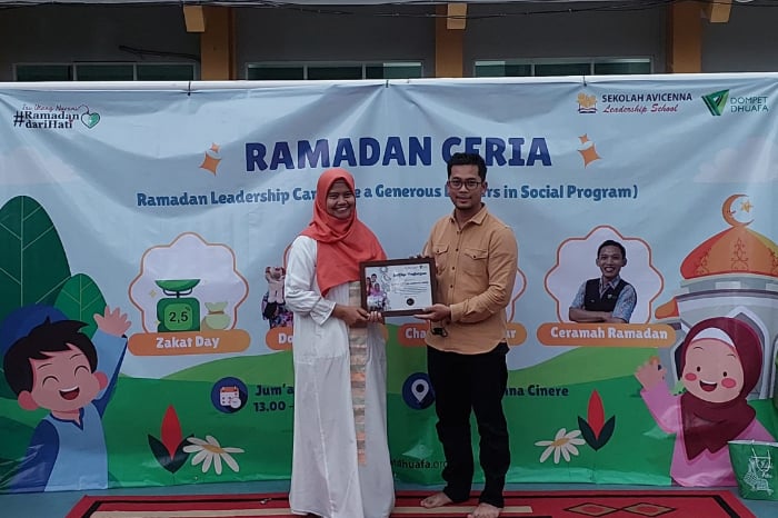 ramadan ceria sd avicenna cinere 1 dompet dhuafa Bekerja sama dengan Dompet Dhuafa, SD Avicenna Cinere menggelar Ramadan Ceria.