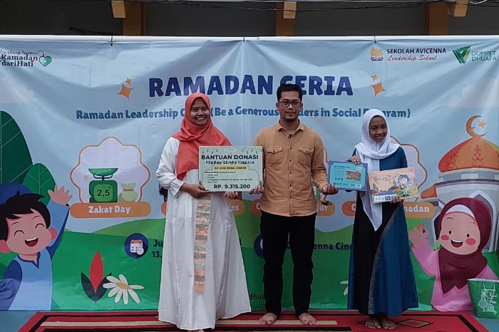 ramadan ceria sd avicenna cinere 4 dompet dhuafa Bekerja sama dengan Dompet Dhuafa, SD Avicenna Cinere menggelar Ramadan Ceria.