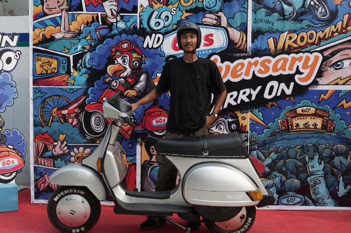 2nd anniversary komunitas vespa 60s jabodetabek 13 dompet dhuafa 2nd anniversary Komunitas Vespa 60s Jabodetabek