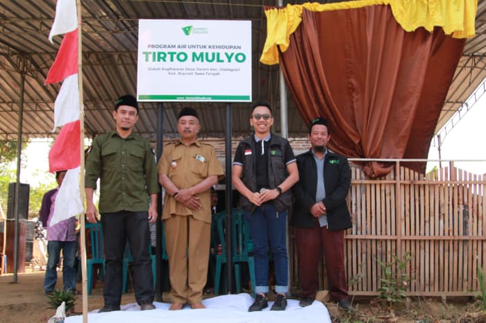 Program Air Untuk Kehidupan Dompet Dhuafa sapa Boyolali, Aliran Air Bersih di Kaki Gunung Merbabu
