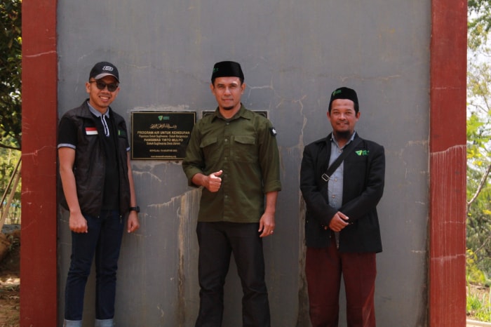 Program Air Untuk Kehidupan Dompet Dhuafa sapa Boyolali, Aliran Air Bersih di Kaki Gunung Merbabu