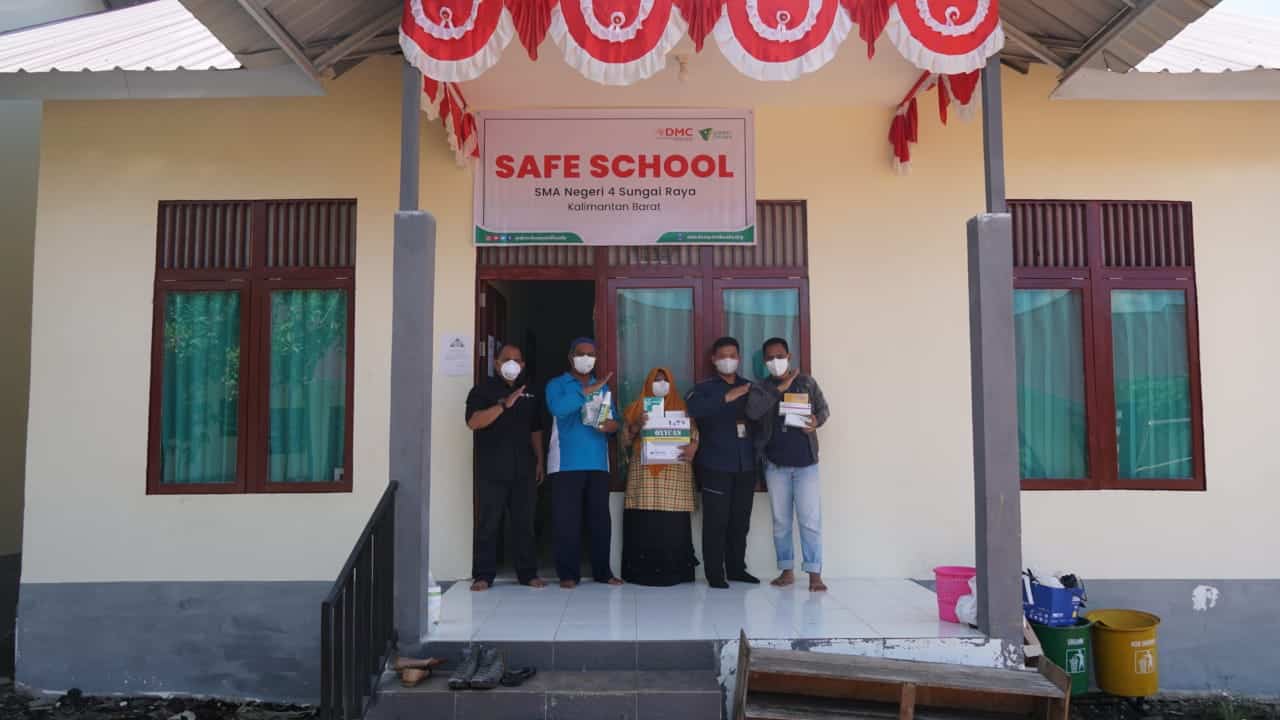 dompet dhuafa siapkan safe school 7 dompet dhuafa Dompet Dhuafa fasilitasi Safe School di SMAN 4 Sungai Raya, Kalimantan Barat