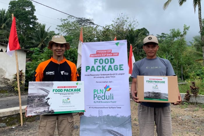 Food Package untuk korban banjir dan longsor Lumajang