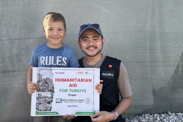 Dompet Dhuafa distribusikan paket pangan untuk para penyintas Gempa Turki