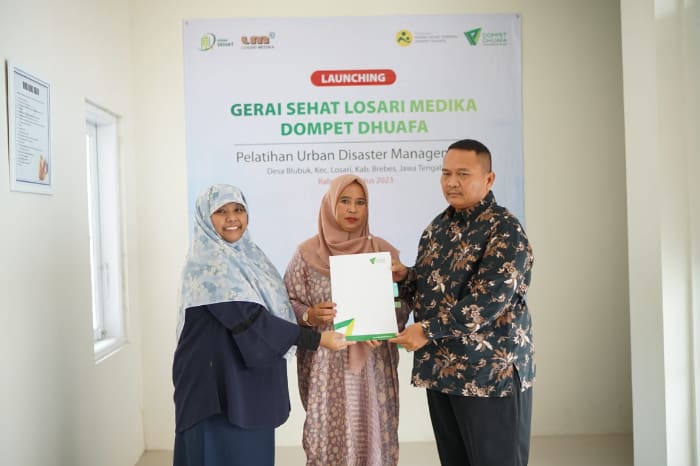 LKC Dompet Dhuafa Resmikan Gerai Sehat Losari Medika Brebes