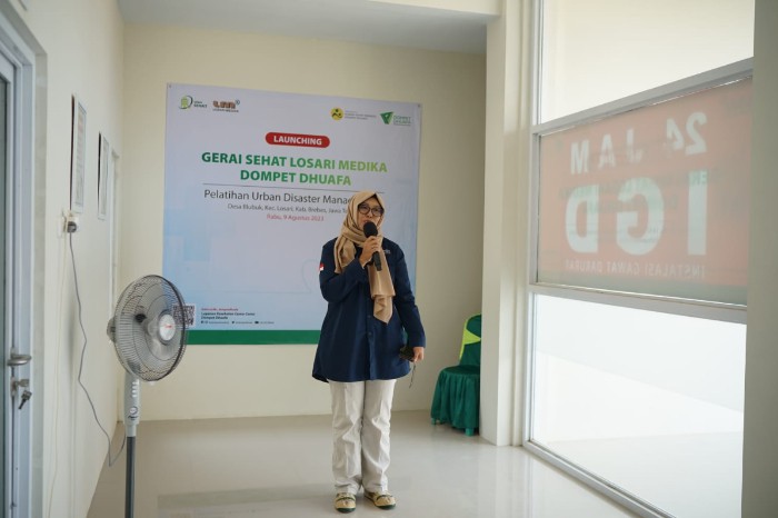 LKC Dompet Dhuafa Resmikan Gerai Sehat Losari Medika Brebes
