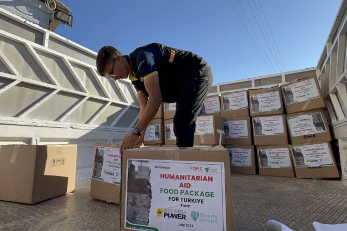 paket pangan dompet dhuafa untuk penyintas gempa turki 9 dompet dhuafa Dompet Dhuafa distribusikan paket pangan untuk para penyintas Gempa Turki