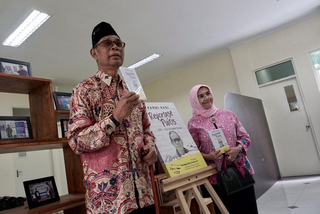 Peresmian STUKA dan Peluncuran Buku Reportase Puitis oleh Parni Hadi