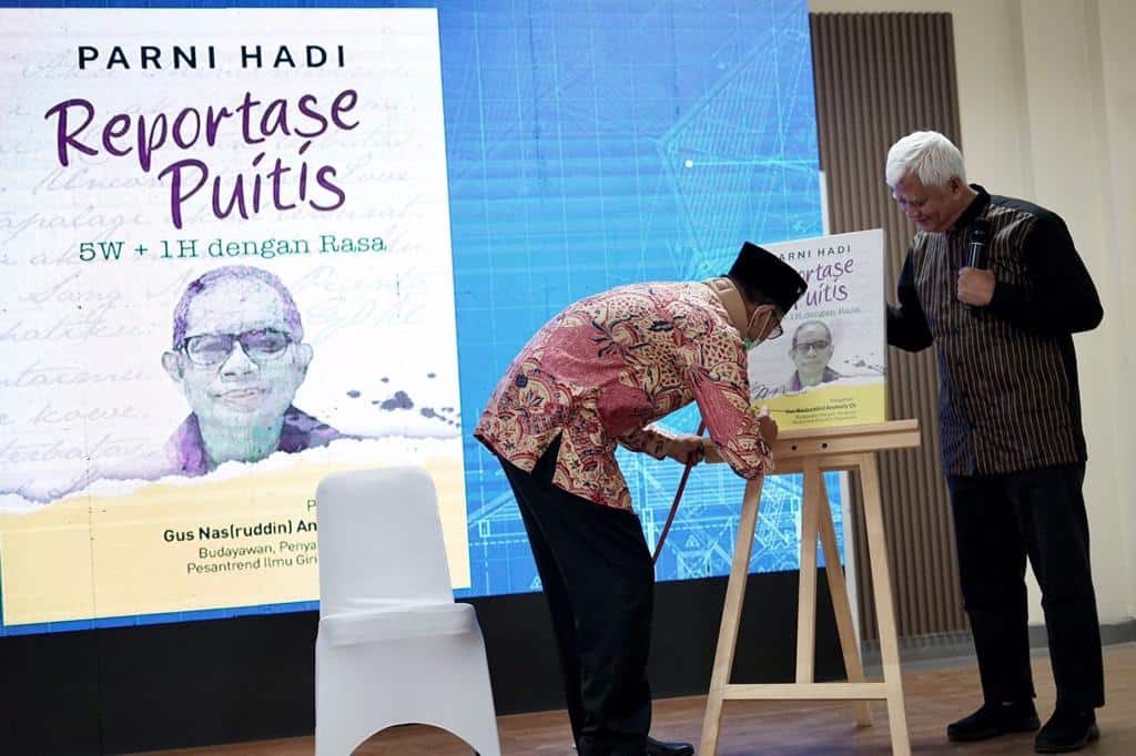 Peresmian STUKA dan Peluncuran Buku Reportase Puitis oleh Parni Hadi