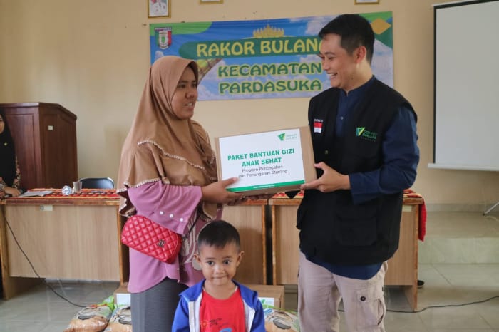 paket gizi anak sehat Dompet Dhuafa Lampung