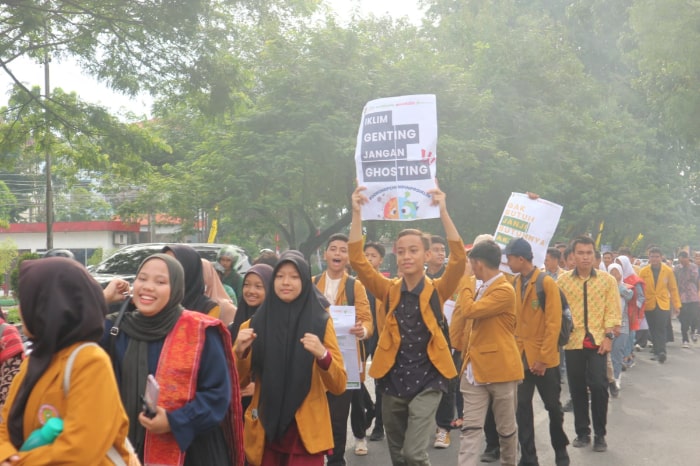 Pawai Budaya untuk Iklim di Medan bersama DDV